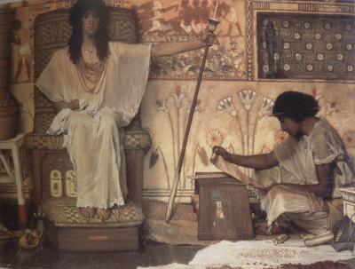 Joseph,Overseer of Pharaoh's Granaries (mk23), Alma-Tadema, Sir Lawrence